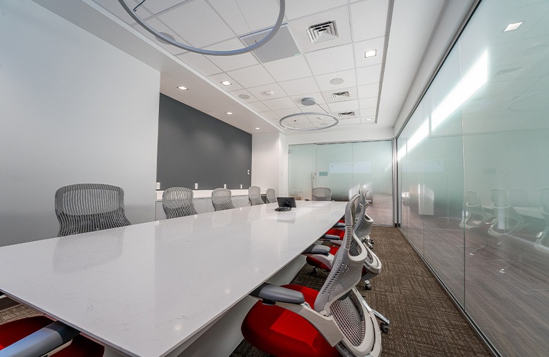 A conference room at DuPont Larkin 200 in Midland, Michigan.