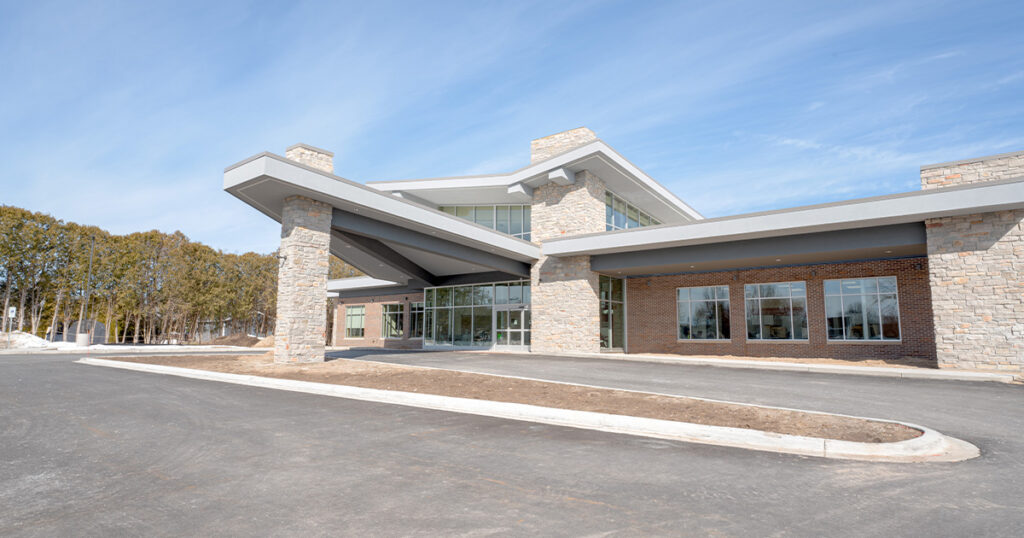 The exterior of MyMichigan Health Park West Branch